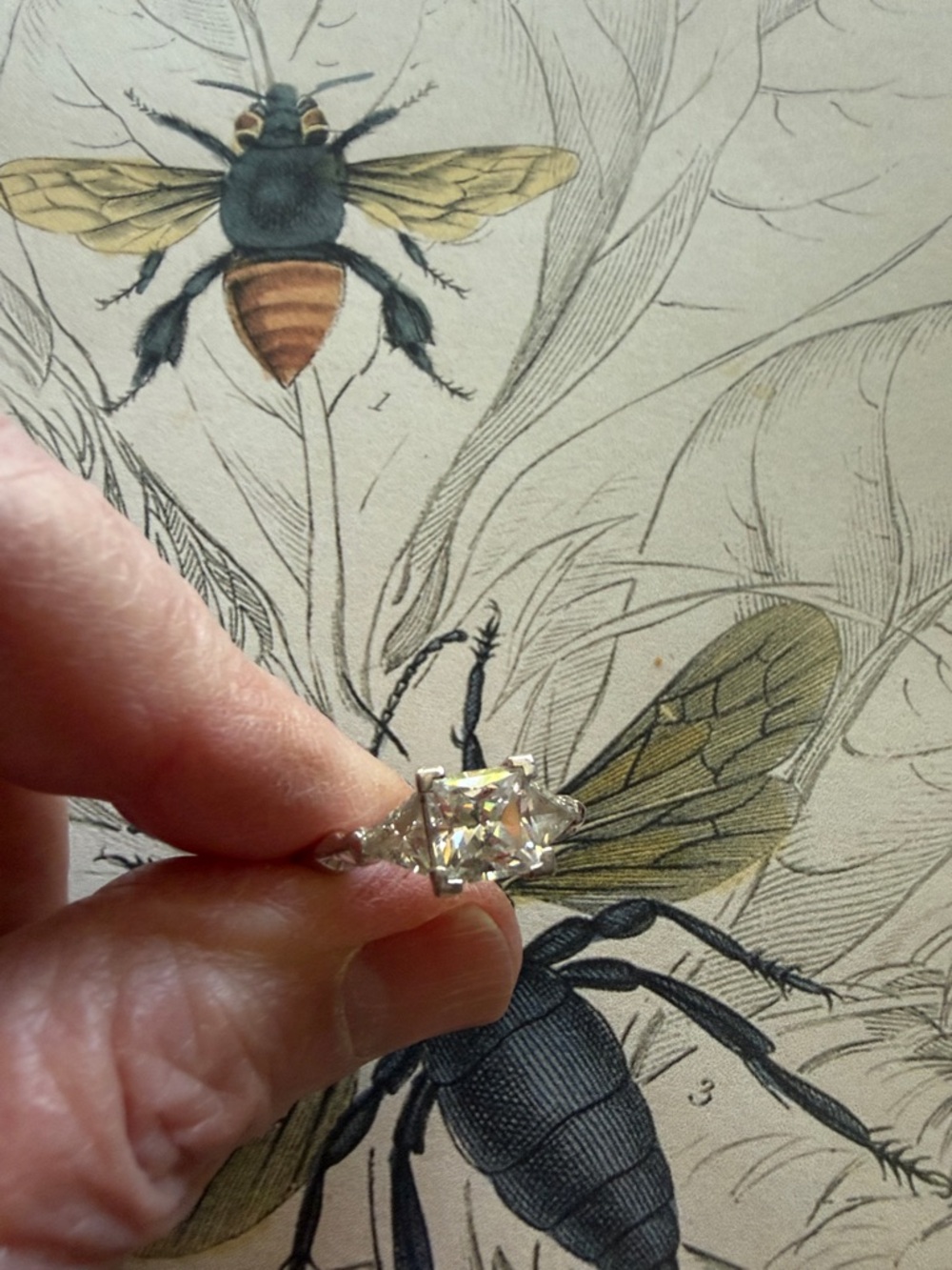 Diamonique Ring